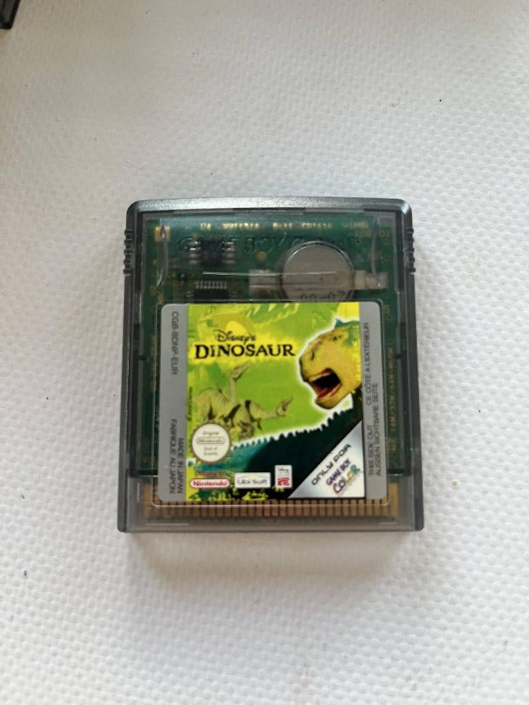 Gameboy Color - Dinosaur, Avontuur en Actie, Gebruikt, 1 speler, Ophalen of Verzenden