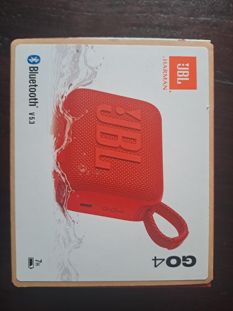 JBL go 4, v5.3, rood, portable Bluetooth speaker, JBL, Overige typen, Nieuw, Ophalen of Verzenden