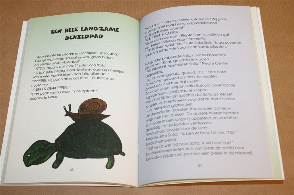 Oentje Kalkoentje — Kinderboek, Reuzenschildpad, Ophalen of Verzenden, Zo goed als nieuw, Fictie algemeen