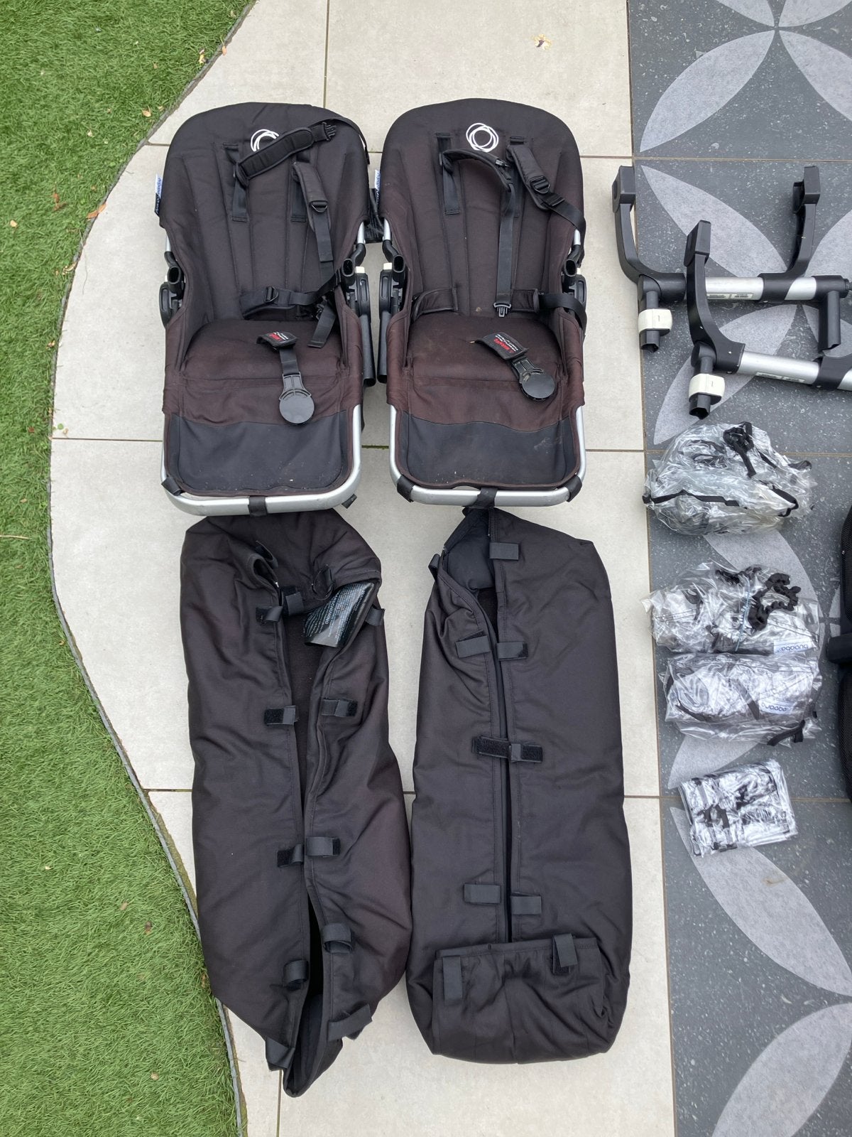 Bugaboo Donkey Duowagen - Compleet met accessoires, Gebruikt, Ophalen, Kinderwagen, Duowagen