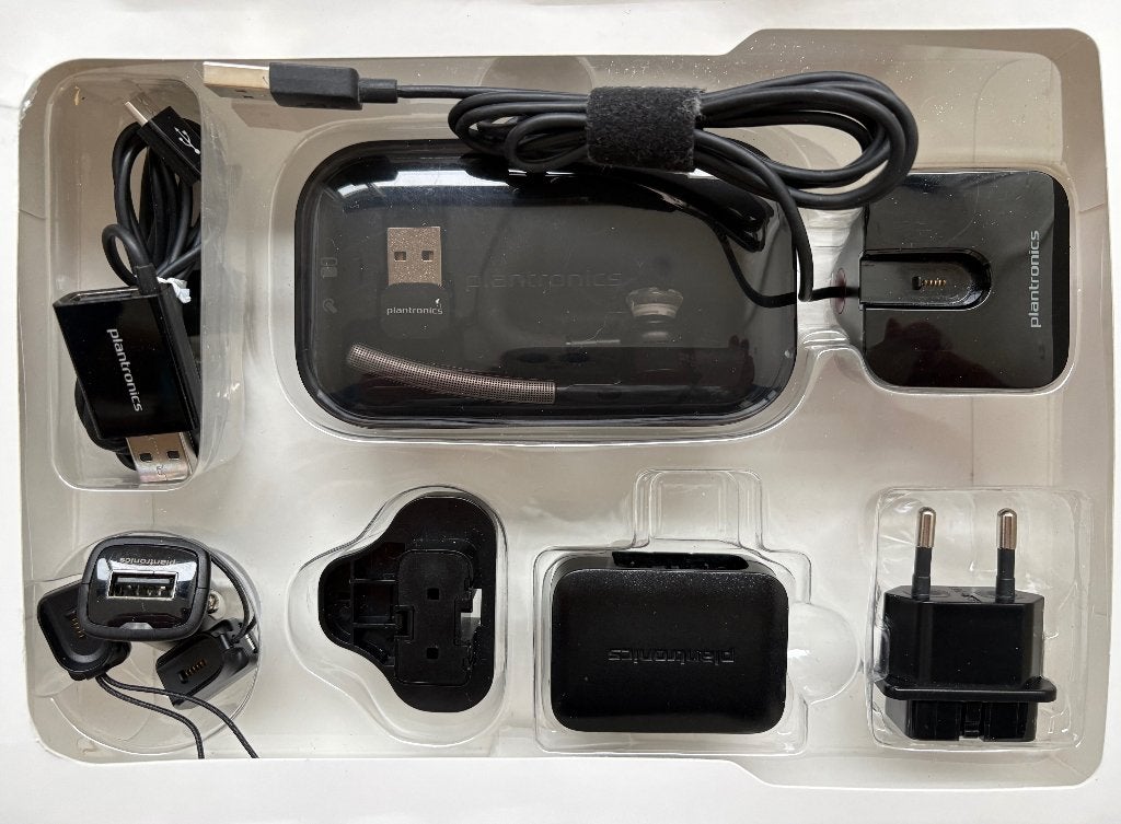 Plantronics Voyager Legend UC met Oplaadcase & Deskstand, Plantronics, On-ear, Ophalen of Verzenden, Zo goed als nieuw