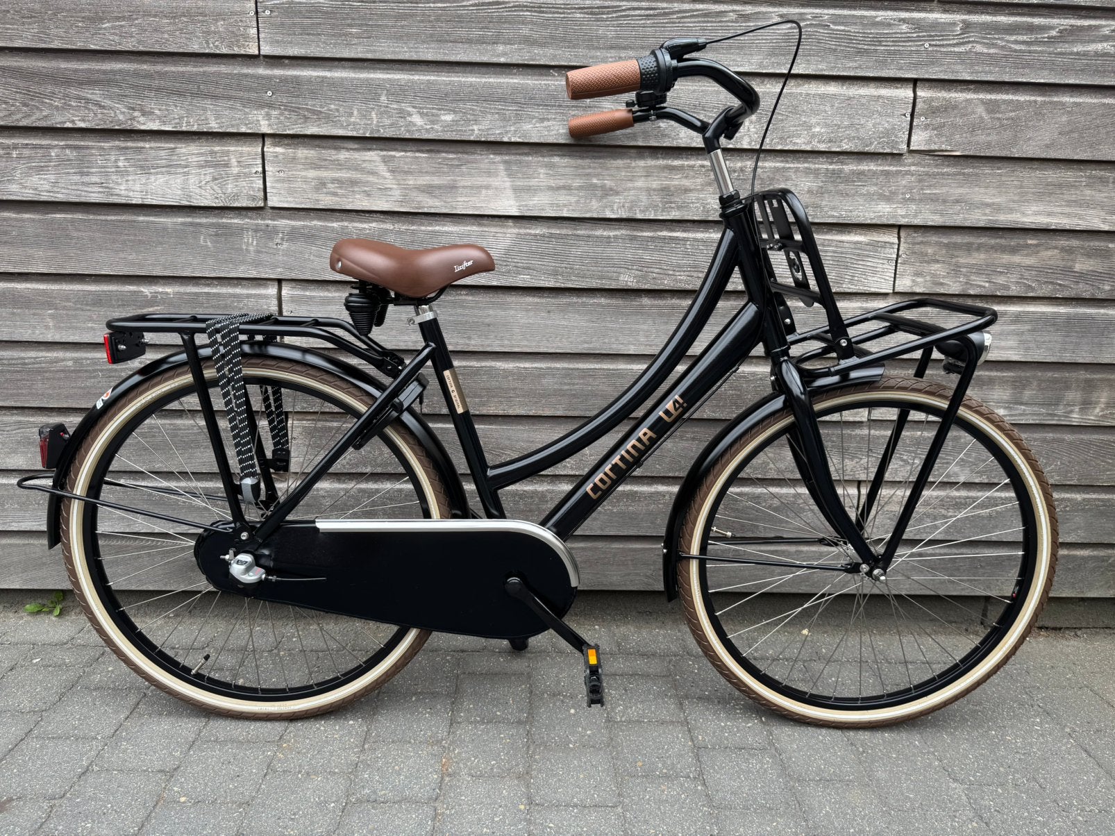 Cortina U4 Transportfiets 26 inch // ZGAN //, Terugtraprem, Versnellingen, Zo goed als nieuw, Ophalen