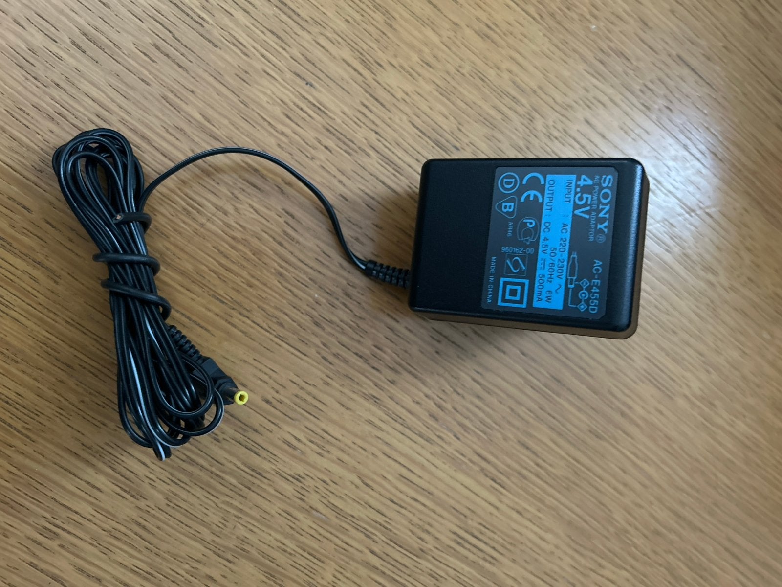 Sony AC-E455D AC Adapter 4.5V - Origineel, Audio, Tv en Foto, Ophalen of Verzenden, Gebruikt