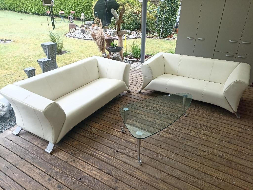 "Rolf Benz 322" Leder zitcombinatie.  Zeldzame nieuwe staat!, Ophalen, Design, 150 tot 200 cm, 75 tot 100 cm