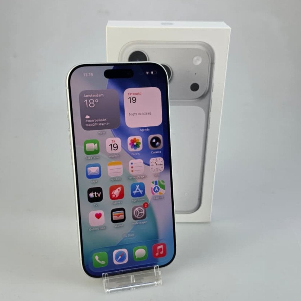 iPhone 17 Pro 256GB Silver, Apple, Zo goed als nieuw, Support@apple.com, One Apple Park Way
Cupertino, CA 95014
United States