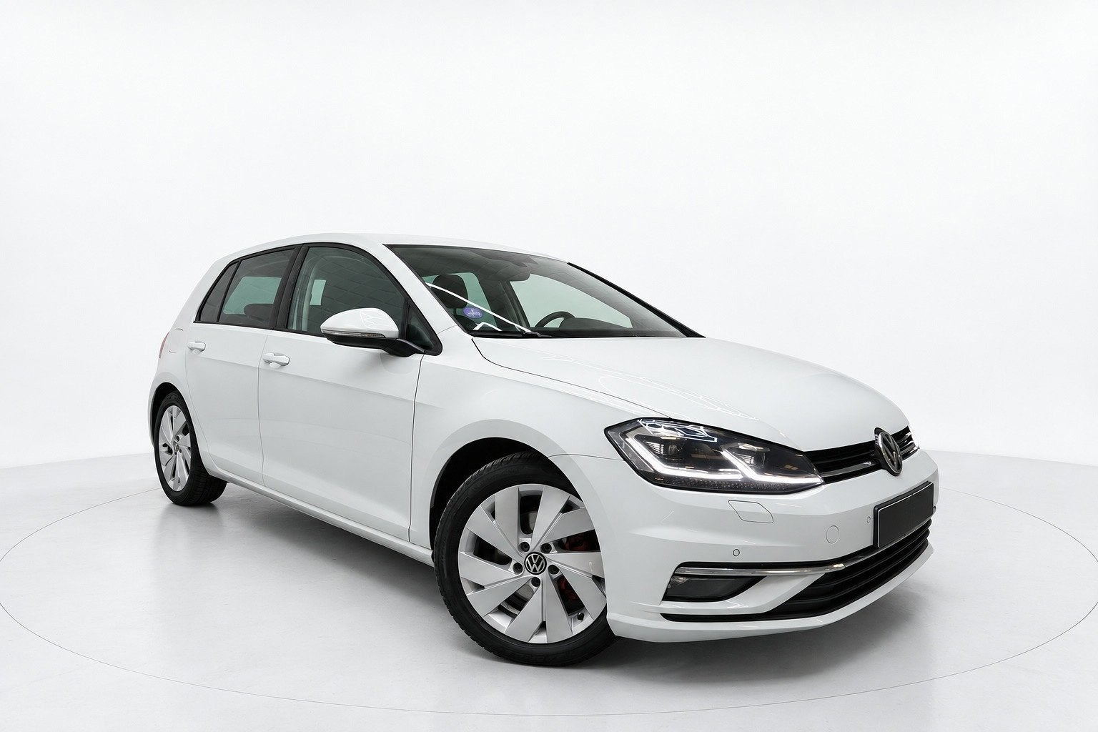 Volkswagen Golf 1.5 TSI Highline Business ACC/NAVI/MATRIX, Stof, 4 cilinders, 150 pk, Wit
