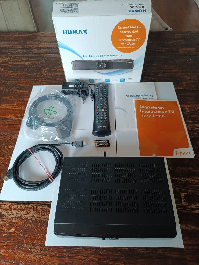 Humax IRHD-5300C, Audio, Tv en Foto, Decoders en Harddiskrecorders, Ophalen of Verzenden, Zo goed als nieuw, Decoder