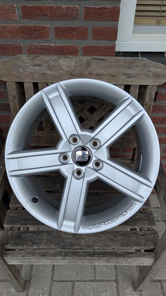 Seat Sport velgen 17 inch NIEUW voor Seat, Audi, Skoda, VW, Ophalen, Velg(en), Nieuw, 17 inch