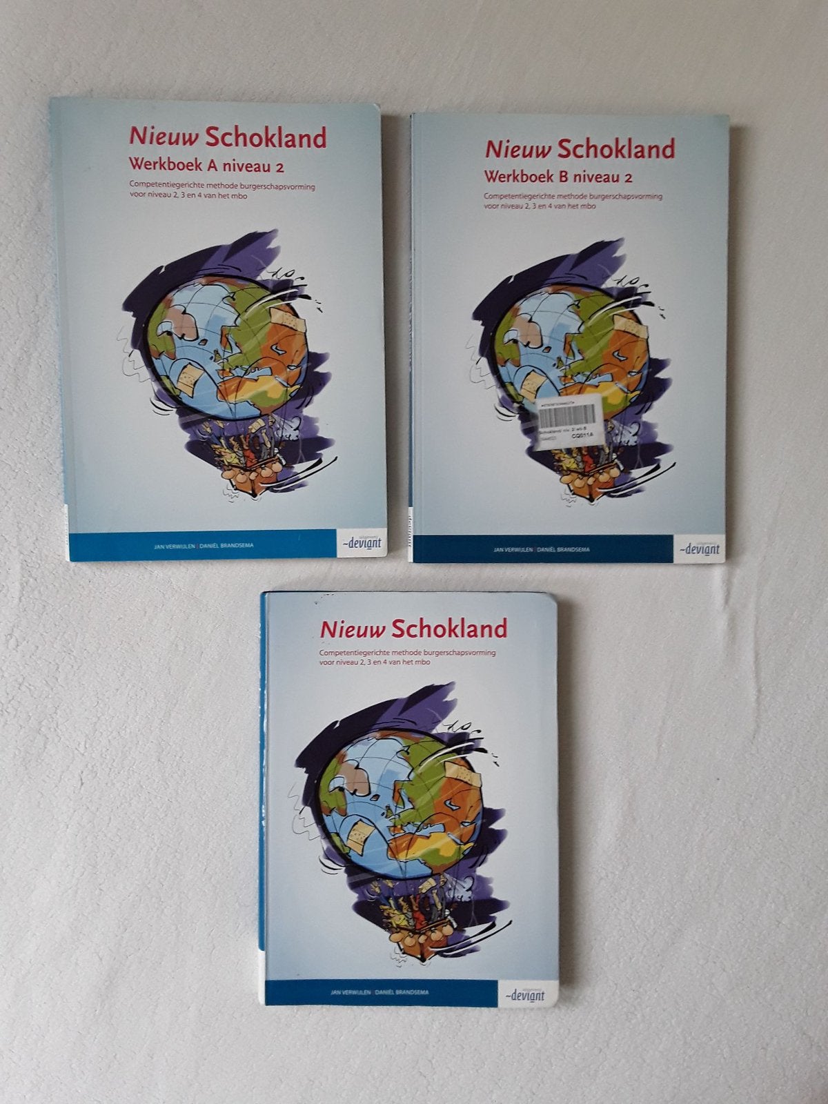 Nieuw Schokland werkboek a + b niv. 2 - oude druk, Ophalen of Verzenden, Gelezen, VMBO, Nederlands