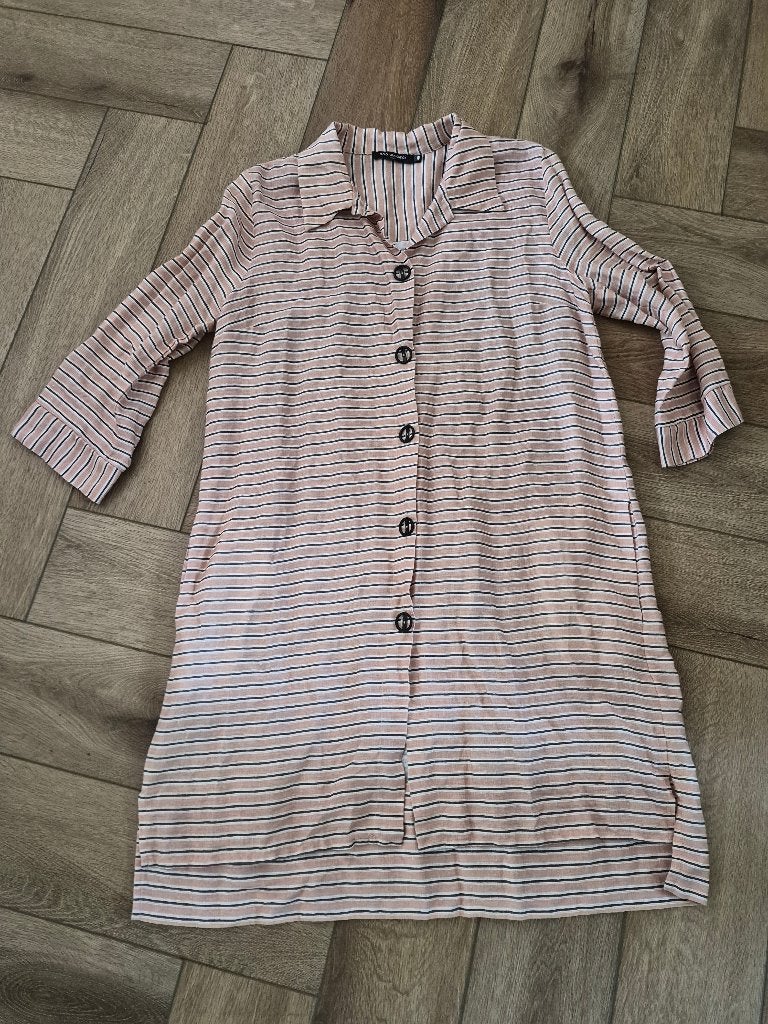 Hele leuke linnen jurk van Ana Alcazar, maat 40, Kleding | Dames, Meerkleurig, Maat 42/44 (L), Ophalen of Verzenden, Zo goed als nieuw