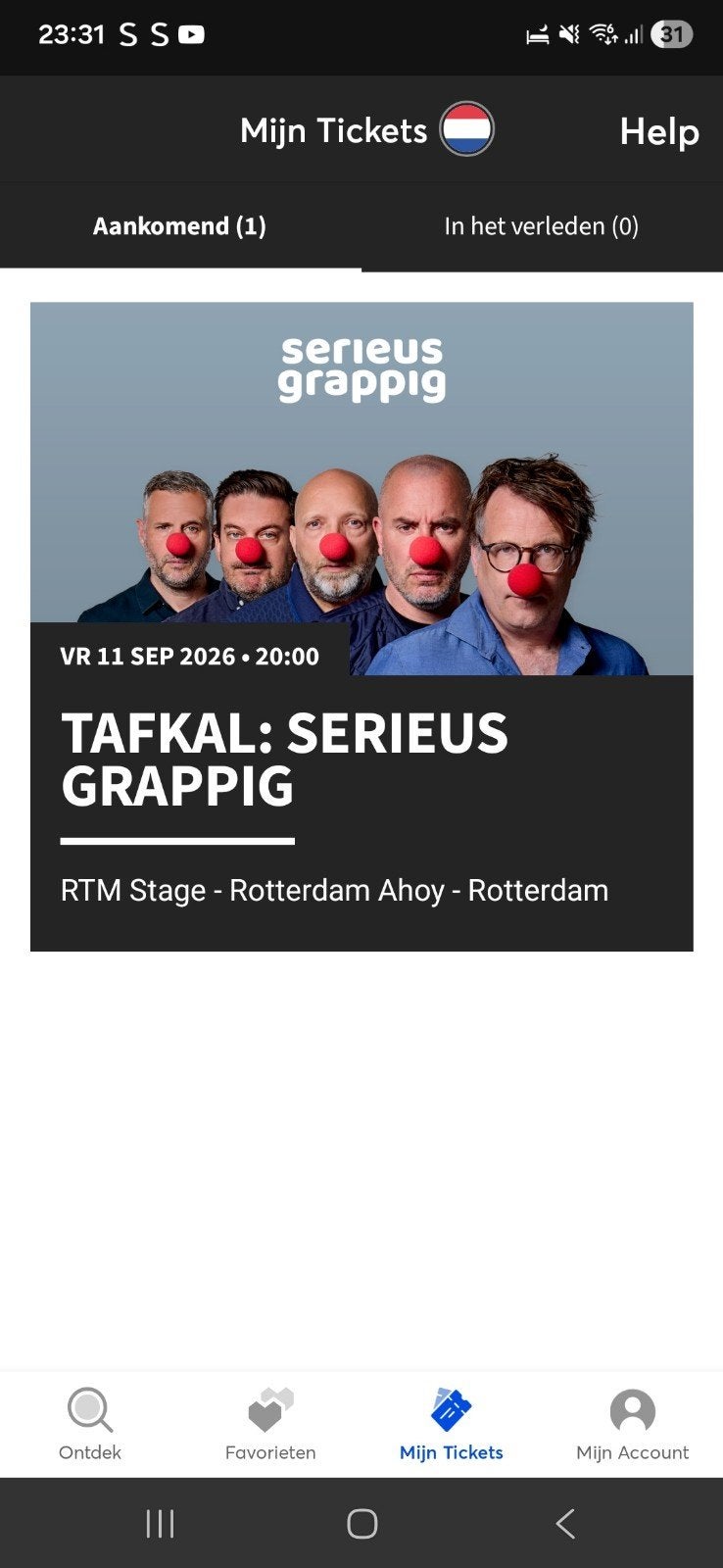 Tafkal tickets 2x ( naast elkaar)  Floor, Twee personen