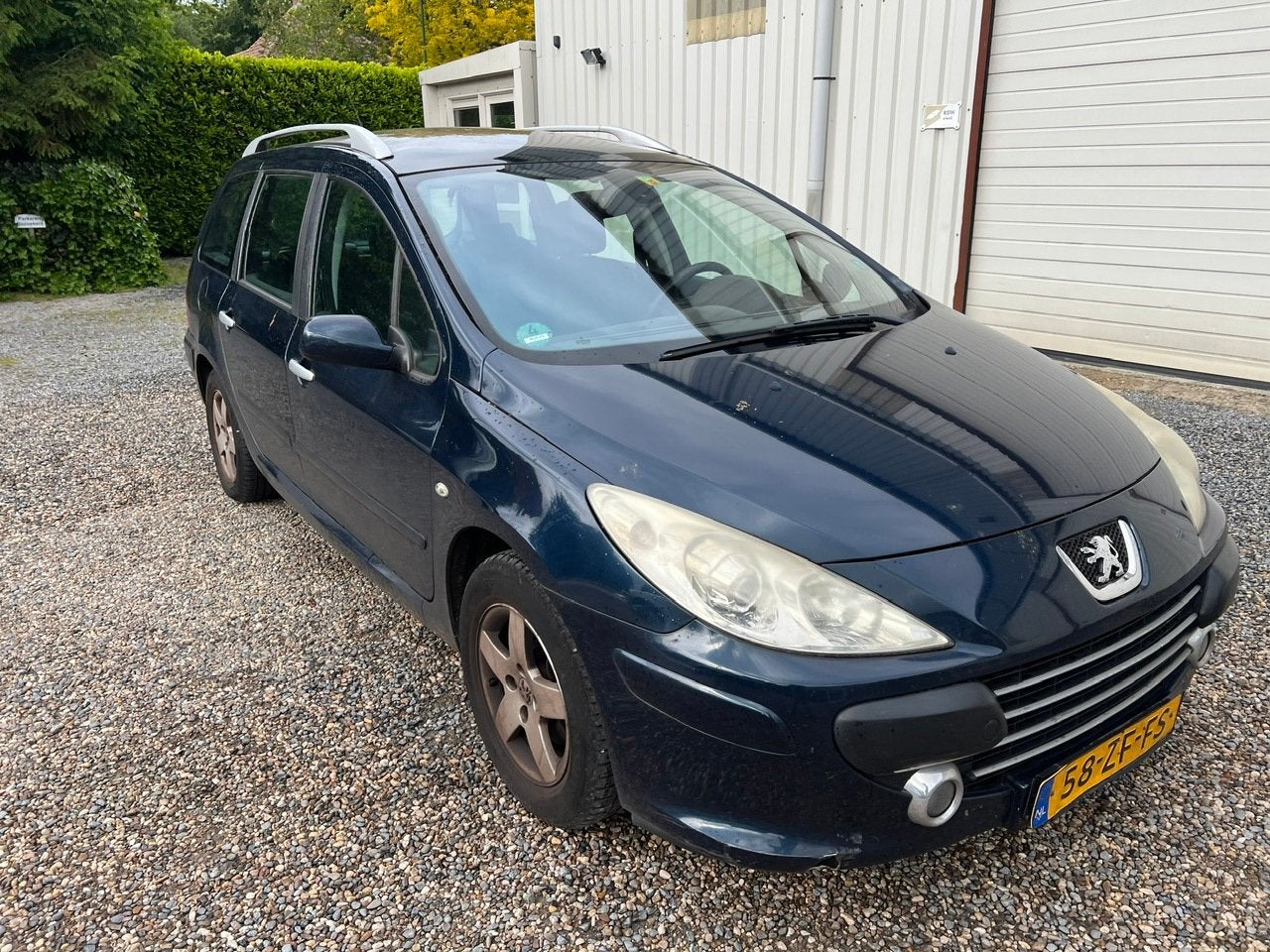Peugeot 307 SW 1.6-16V Premium PANORAMADAK CLIMA.NAP!, Auto's, Automatische klimaatregeling, Stof, Gebruikt, Zwart
