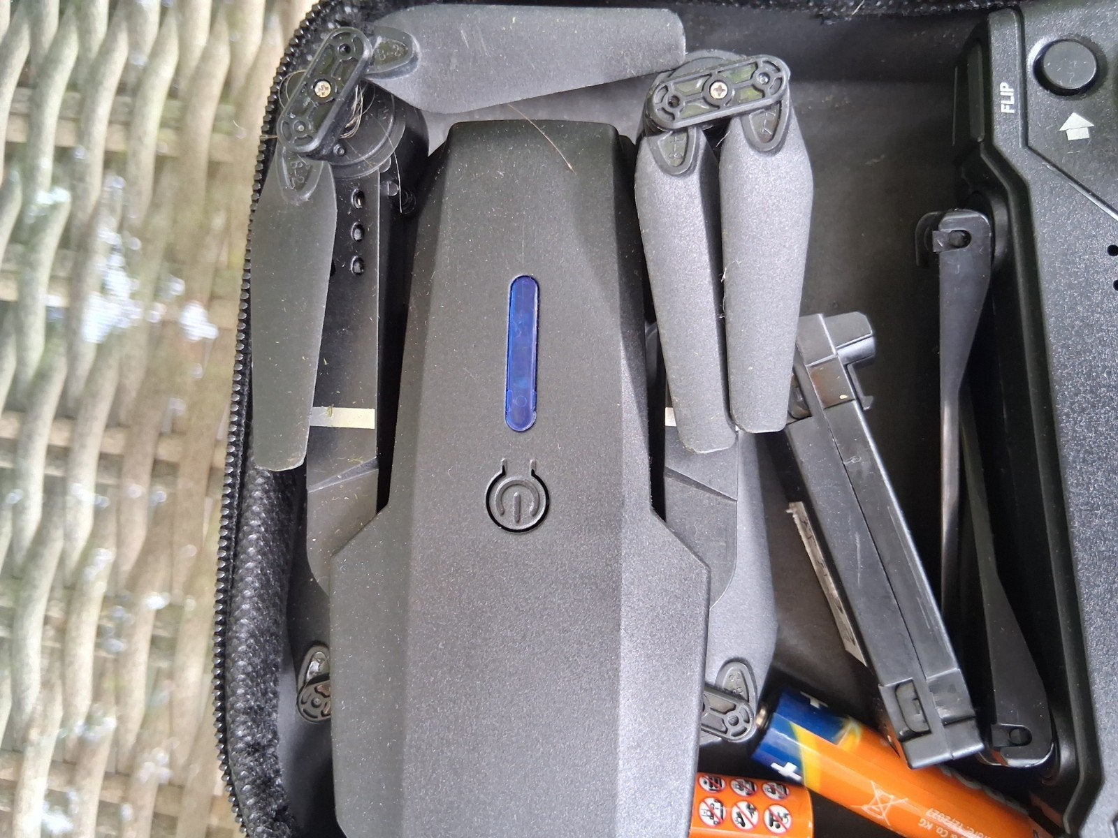 Opvouwbare drone met camera, Audio, Tv en Foto, Ophalen
