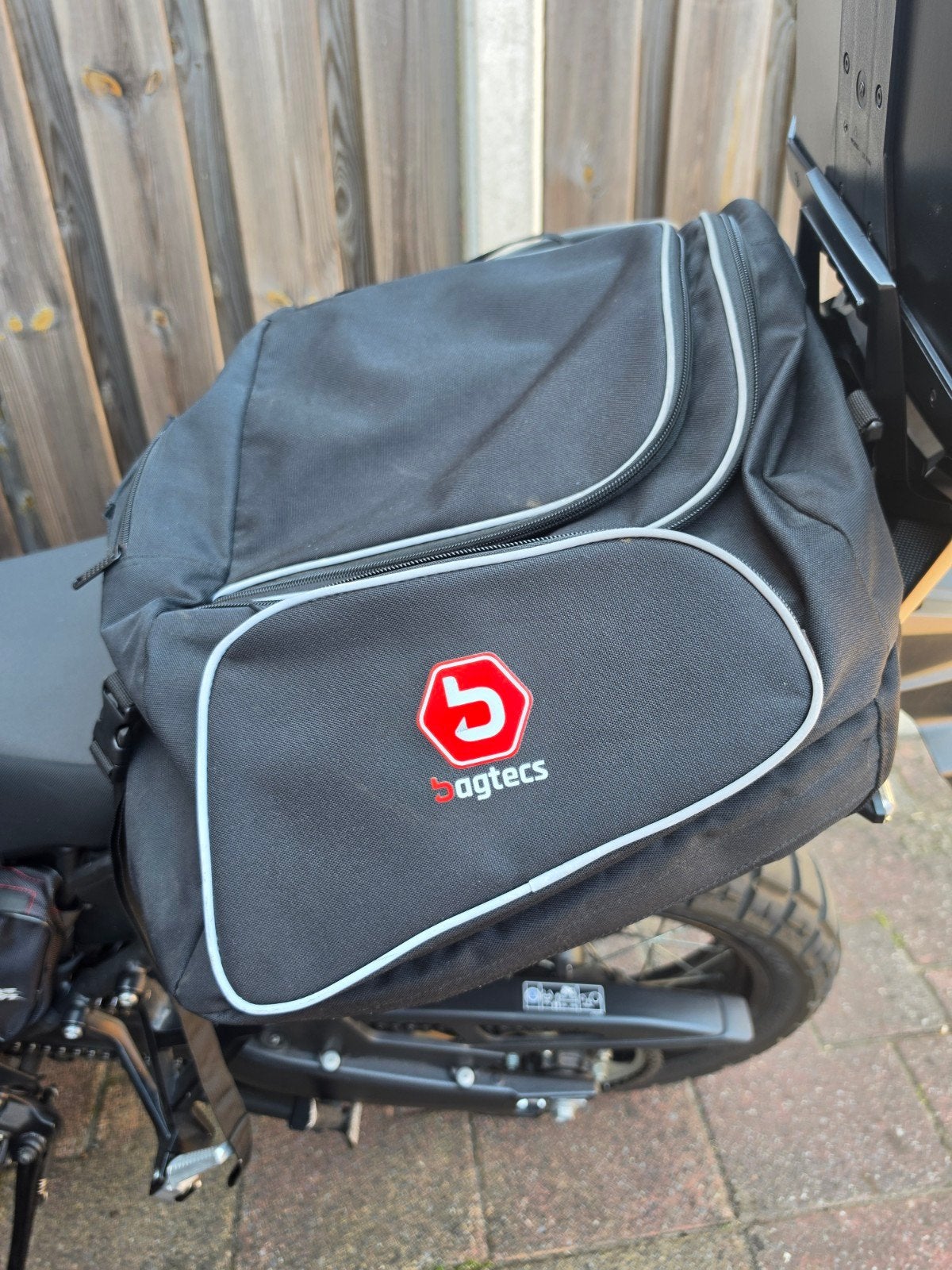 Bagtecs X50 zadeltas, Motoren, Ophalen, Gebruikt