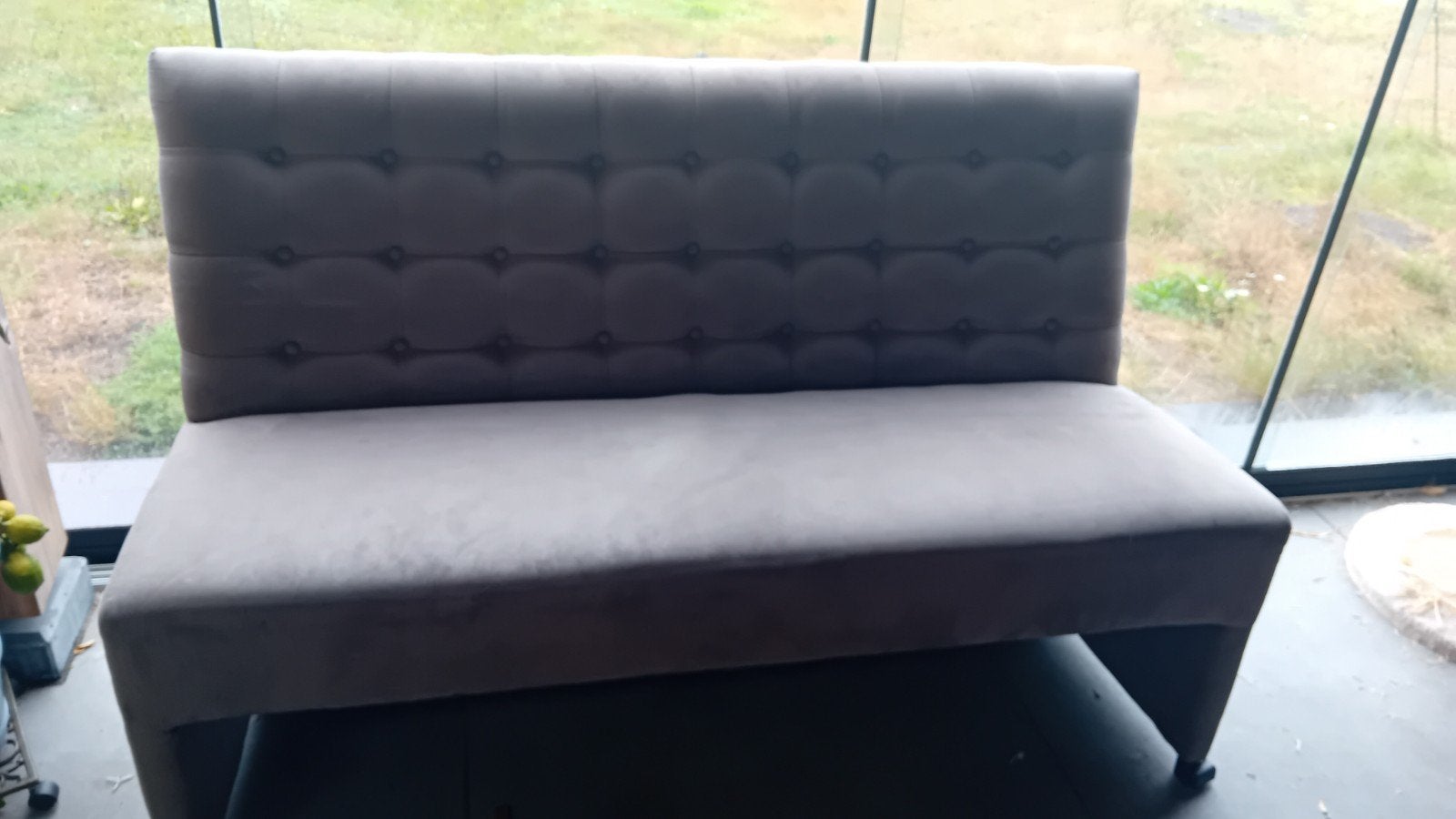 bankje voor bij de eettafel, Ophalen, Overige materialen, Gebruikt, Tweepersoons