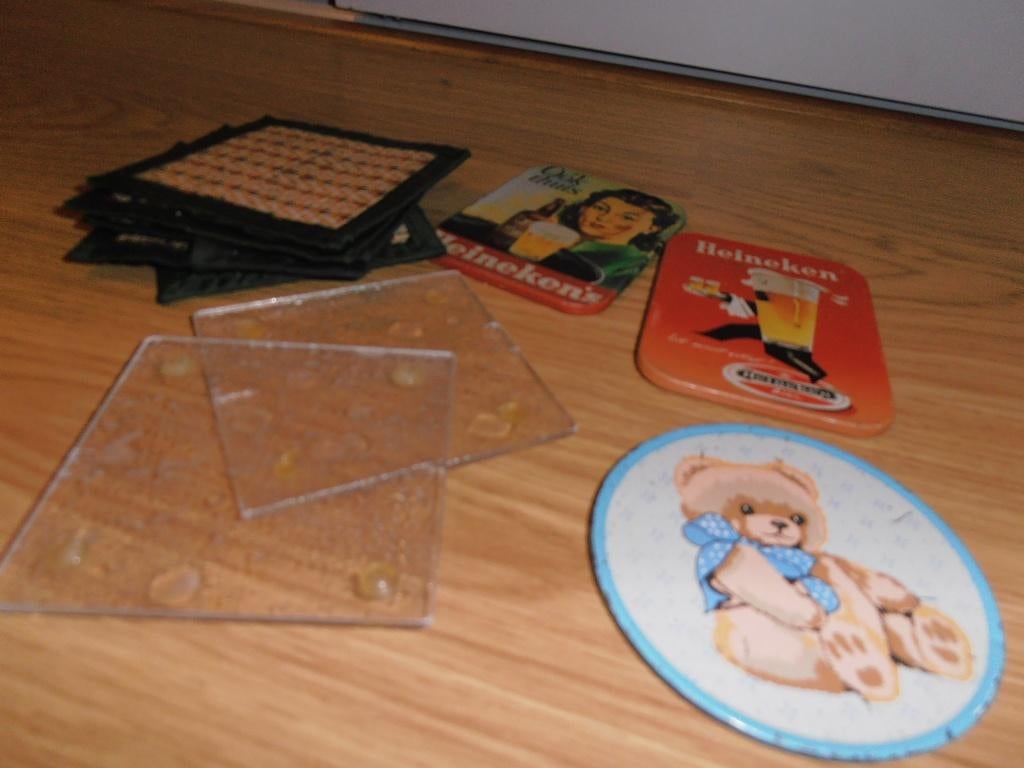 onderzetters, Ophalen of Verzenden, Gebruikt, Glas of Kopje