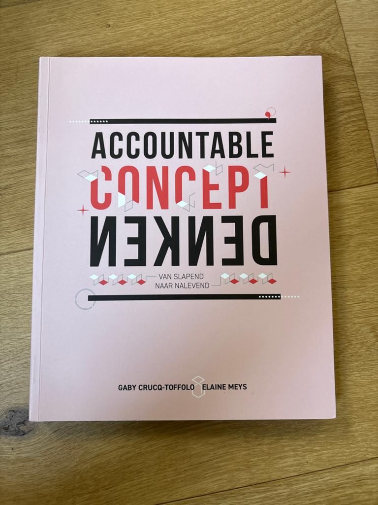 Accountable Concept Denken - Gaby Crucq-Toffolo & Elaine Mey, Ophalen of Verzenden, Zo goed als nieuw