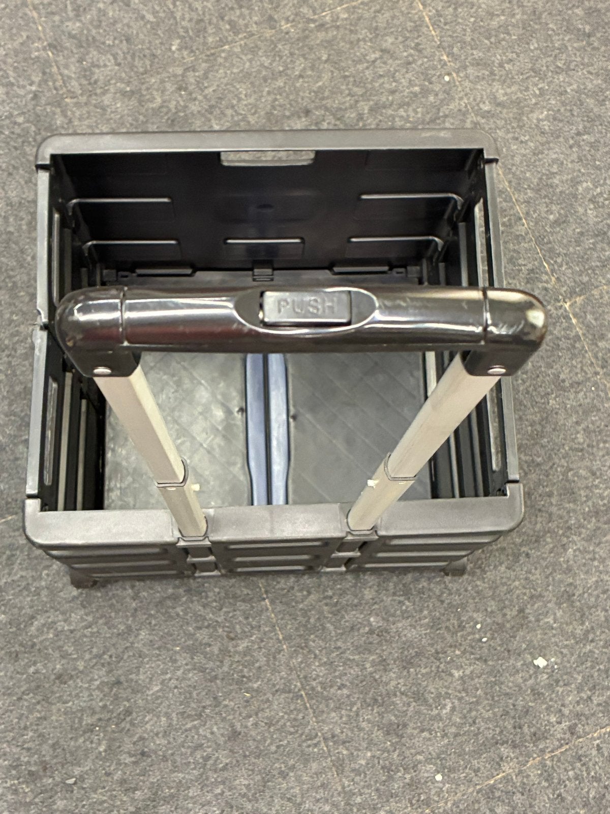 Opvouwbare Transportkar met Uitschuifbaar Handvat, Minder dan 60 liter, Ophalen, Gebruikt, Transportkar