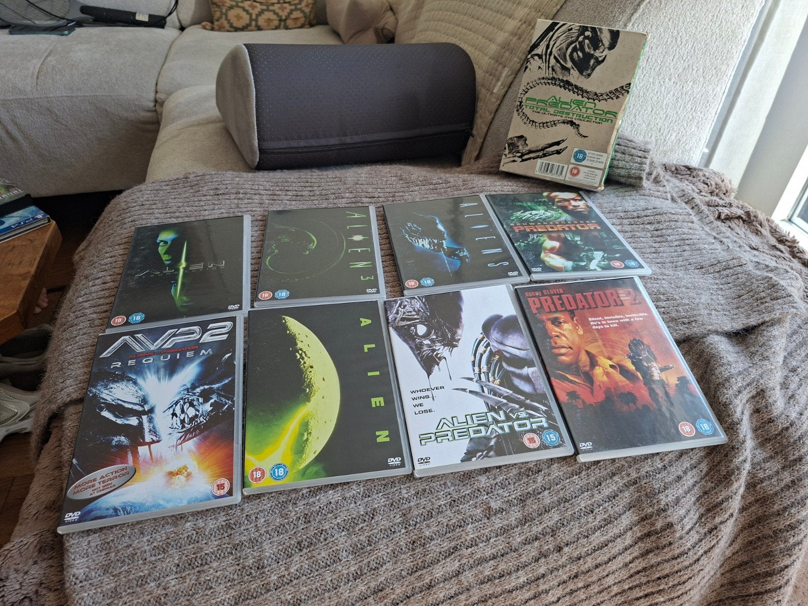 Alien & Predator DVD Collectie - 8 films, Horror, Engels, Vanaf 16 jaar, Nederlands