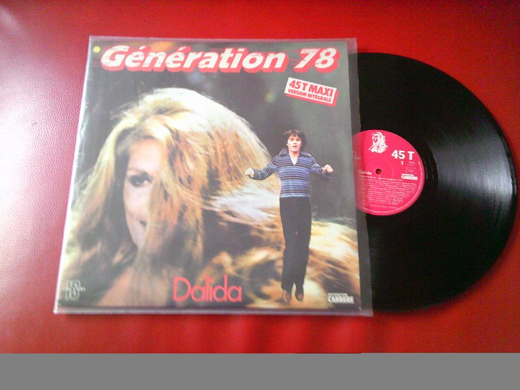 dalida, Cd's en Dvd's, Vinyl Singles, Gebruikt, Maxi-single, Ophalen of Verzenden, Pop