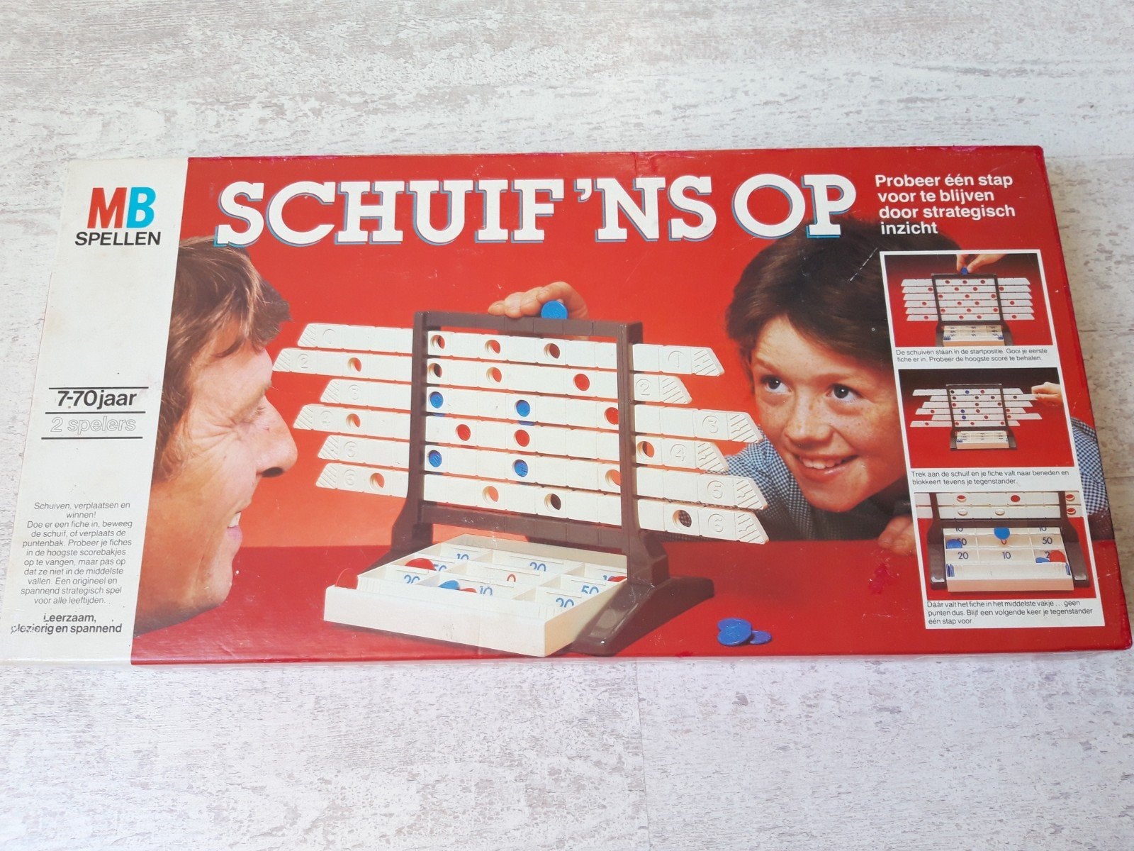 mooi spel Schuif eens op! 'ns, Een of twee spelers, Ophalen of Verzenden, Zo goed als nieuw