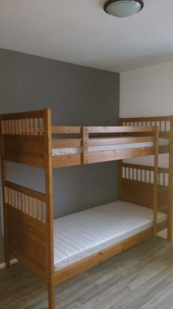 Stapelbed, Huis en Inrichting, Slaapkamer | Stapelbedden en Hoogslapers, Ophalen, Gebruikt, 90 cm, 160 tot 180 cm