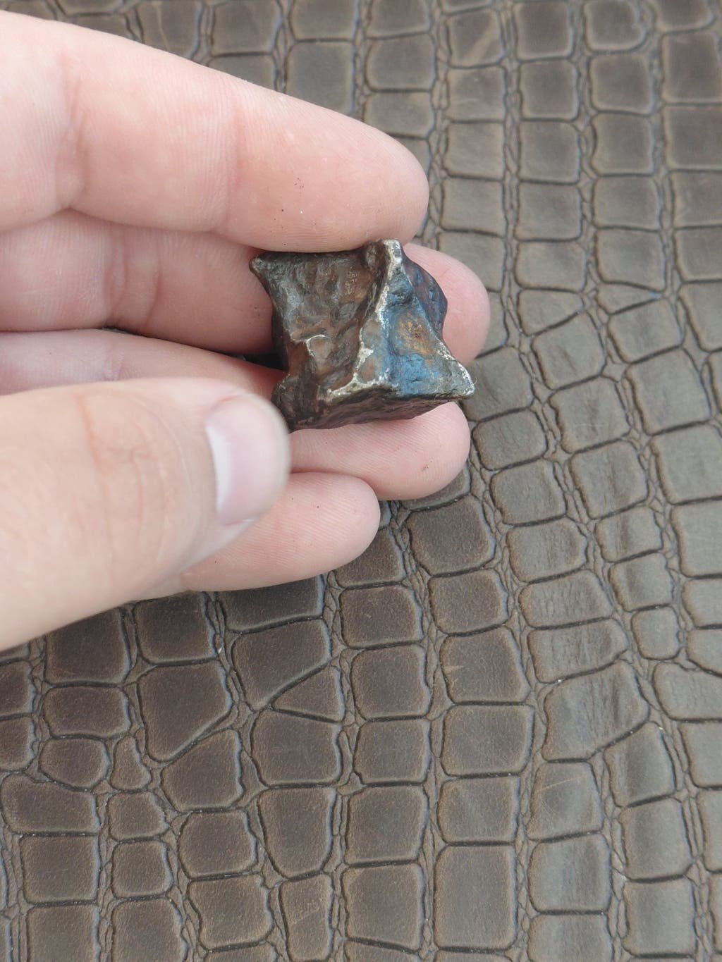 Imilchil ijzer meteoriet fragment 33 gram, Verzenden