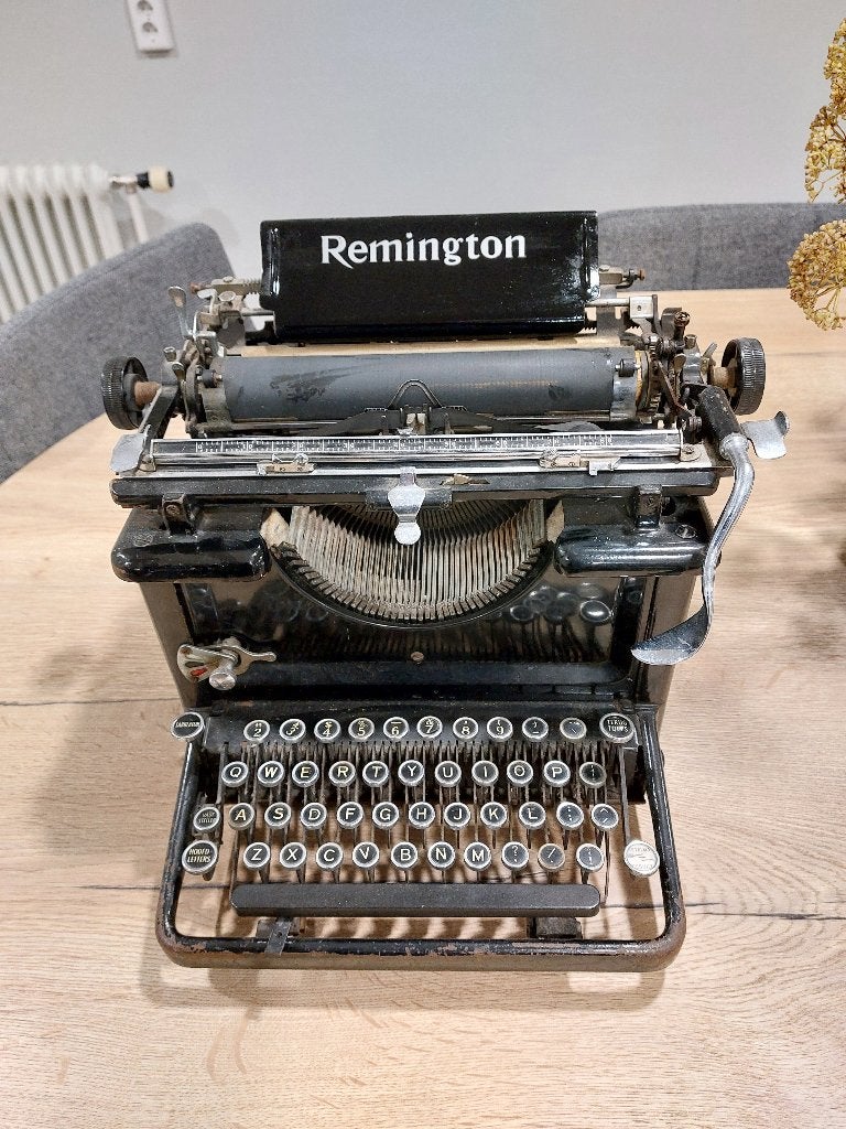 Oude typemachine 'Remington', Diversen, Typemachines, Ophalen, Gebruikt
