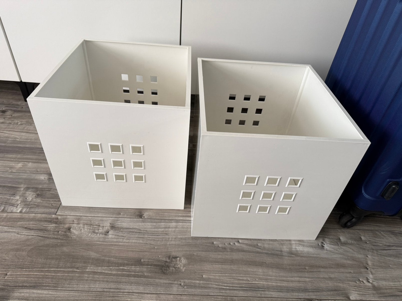 2 Ikea bakken voor Kallax Kast, Ophalen, Minder dan 50 cm, Minder dan 40 cm, Minder dan 35 cm