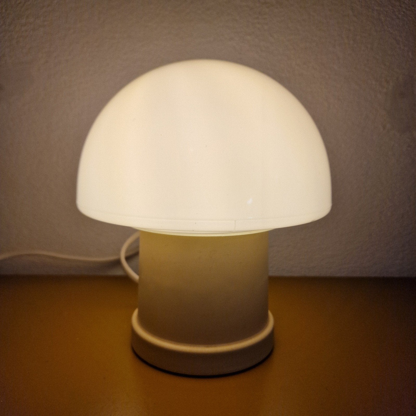 Vintage mushroomlampje HEMA jaren 70, Ophalen of Verzenden, Kunststof, Vintage