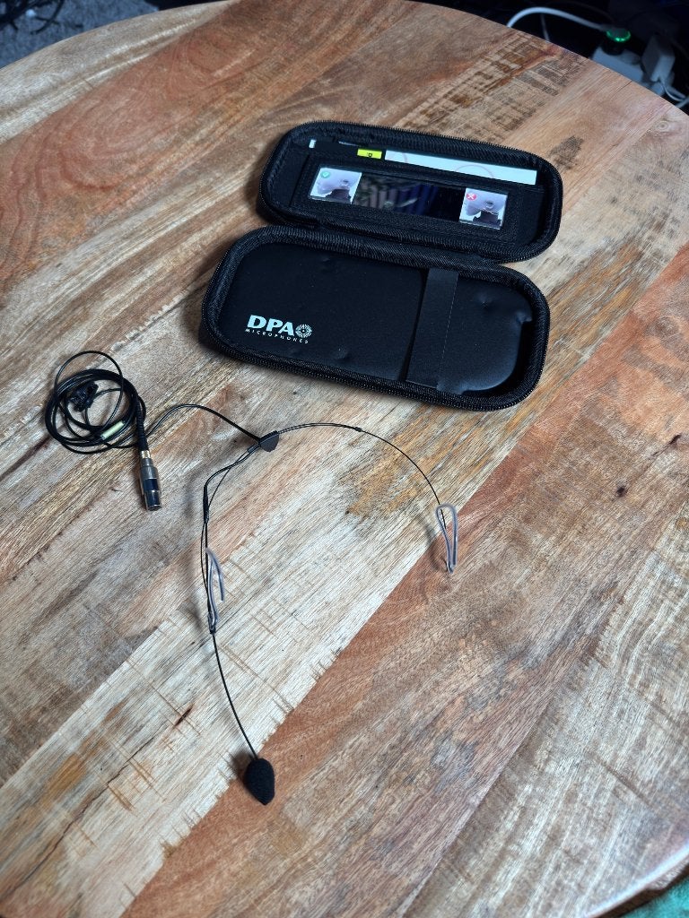 DPA 4488-DC-R-B00 CORE headset zwart - 8 stuks, Ophalen of Verzenden, Gebruikt, Overige typen, Draadloos