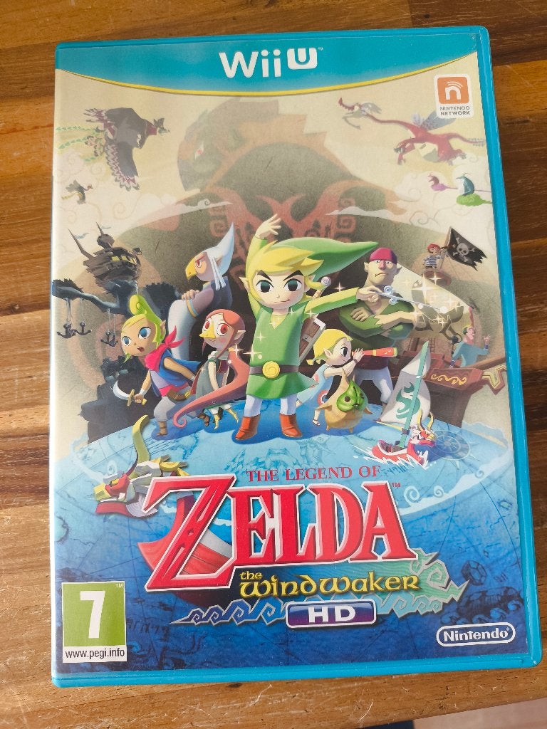 The Legend of Zelda The Windwaker HD - wiiu - als nieuw!, Spelcomputers en Games, Games | Nintendo Wii U, Avontuur en Actie, 1 speler