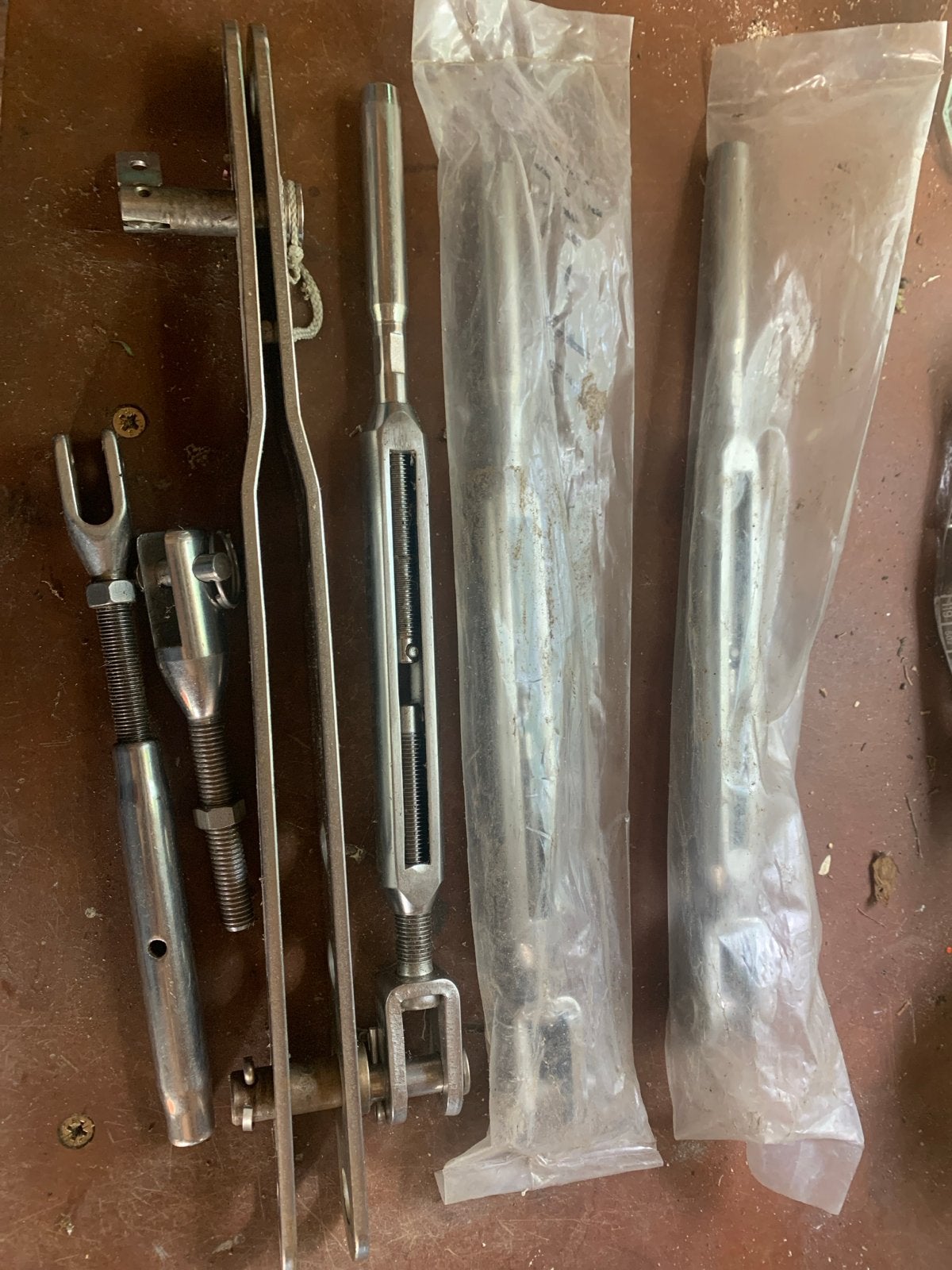 Diverse RVS Spanners en Bevestigingsmaterialen, Watersport en Boten, Ophalen of Verzenden, Nieuw, Gereedschap