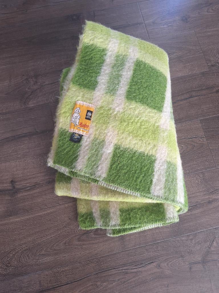 Wollen deken, merk zaalberg 130 bij 206 cm, Ophalen of Verzenden, Gebruikt