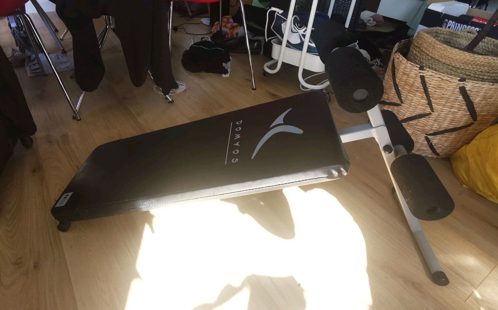 Opvouwbare buikspierbank situp bench, Ophalen, Fitnessbank