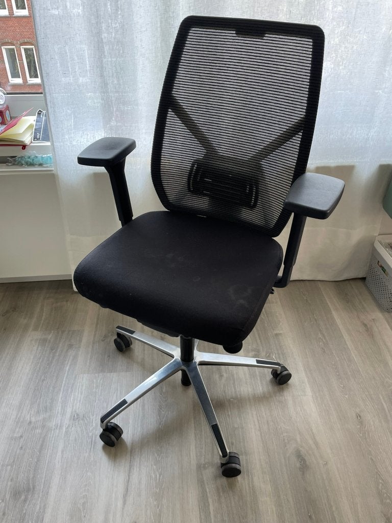 Multi Ratio office chair, Ophalen, Zo goed als nieuw, Zwart, Bureaustoel