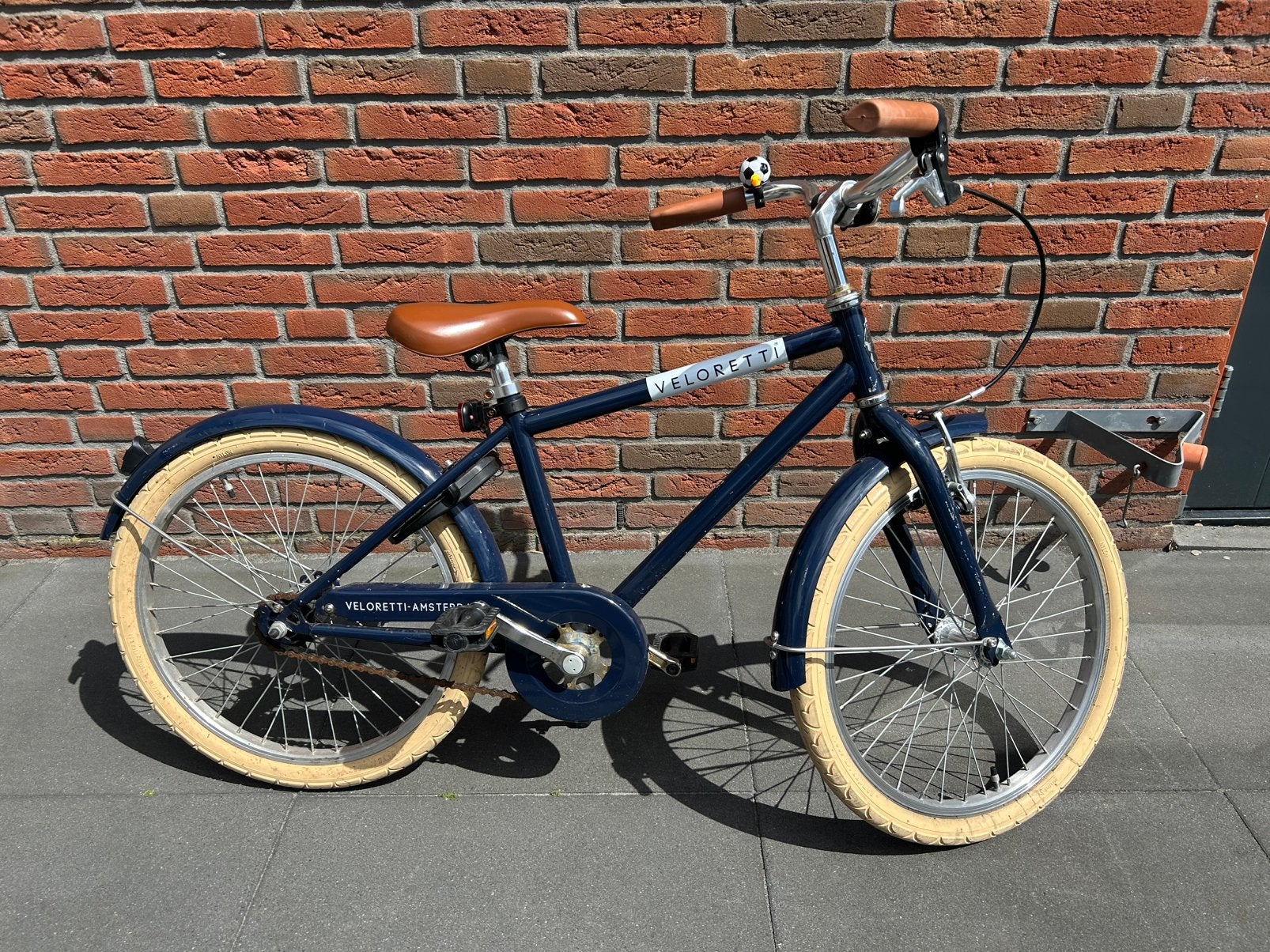 Veloretti junior (20 inch) blauw, Ophalen, Terugtraprem, Gebruikt, Handrem