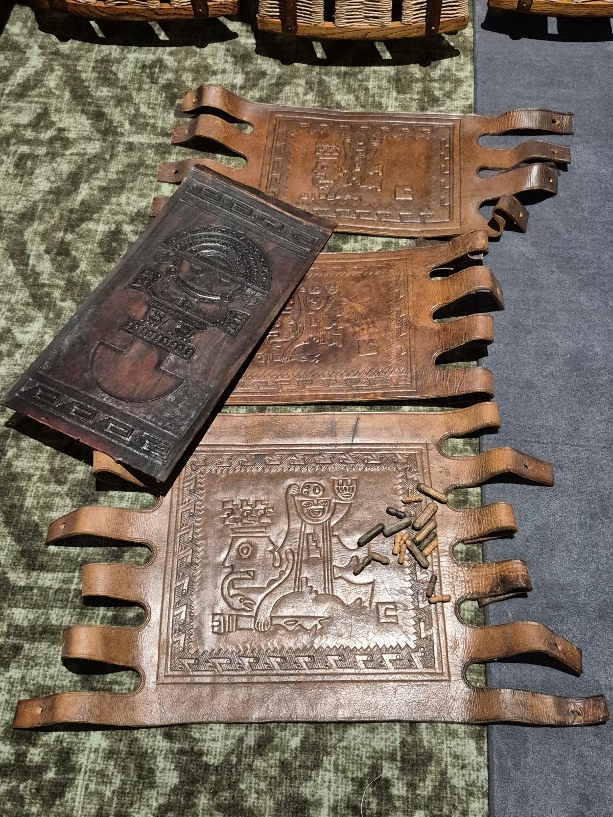 Vintage onderdelen stoelen Angel Pazmino maya, Huis en Inrichting, Ophalen, Gebruikt