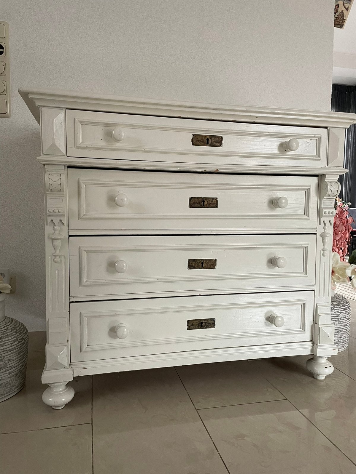 Antieke commode kast, Zo goed als nieuw, Minder dan 100 cm, 25 tot 50 cm, 50 tot 100 cm