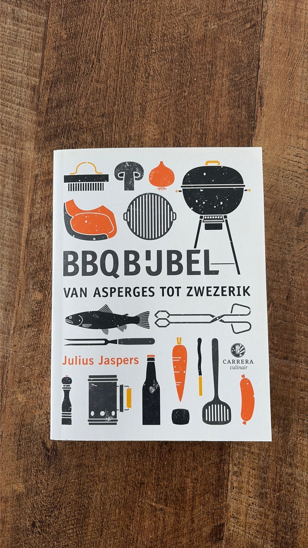Julius Jaspers - BBQBijbel, Boeken, Kookboeken, Julius Jaspers, Ophalen of Verzenden, Zo goed als nieuw, Frankrijk