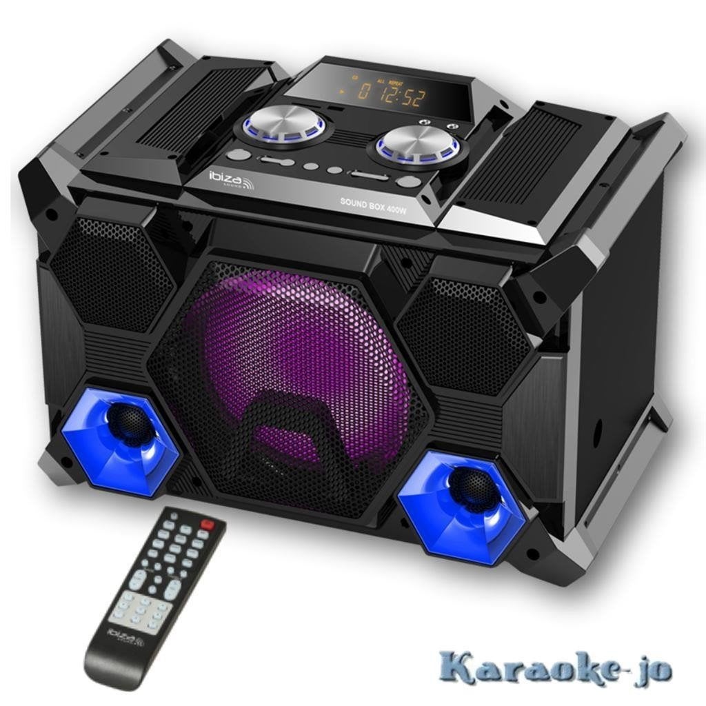 IBIZA SPLBOX400 All-in-1 Audio systeem met Bluetooth, ., Overige typen, Nieuw, Ophalen of Verzenden