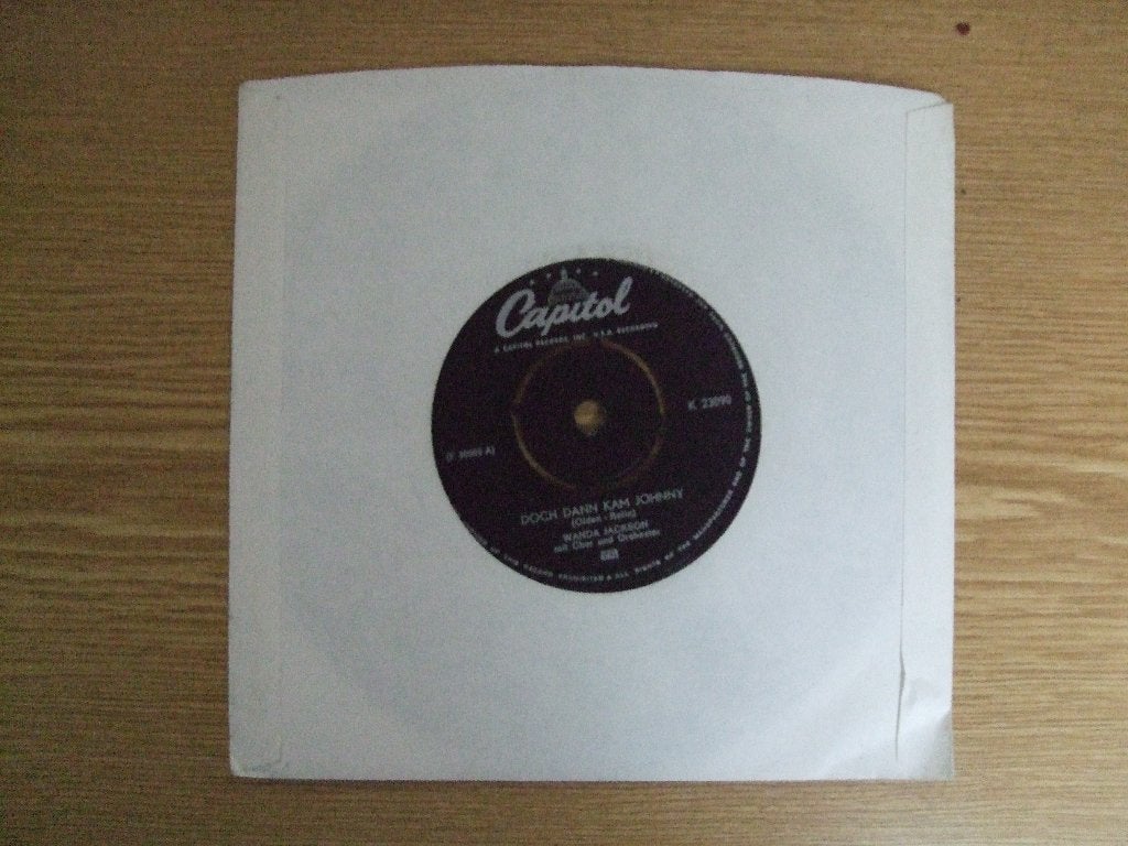 WANDA JACKSON     DOCH DANN KAM JOHNNY / DAS KOMMT VOM GLUCK, 7 inch, Ophalen of Verzenden, Zo goed als nieuw, Pop
