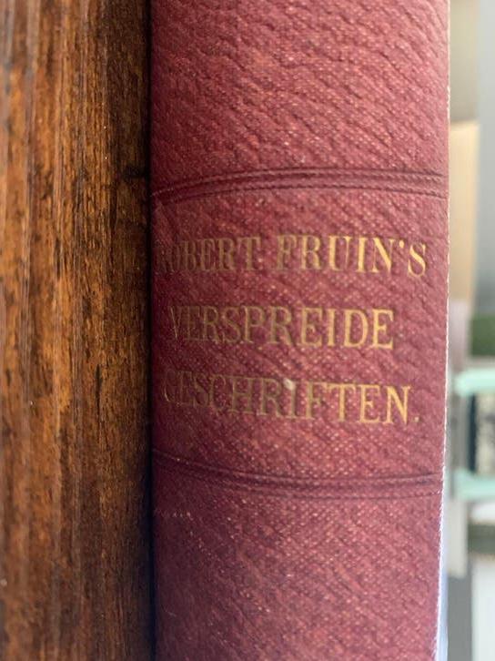 Robert Fruin's Verspreide Geschriften Deel I (1900), Ophalen of Verzenden