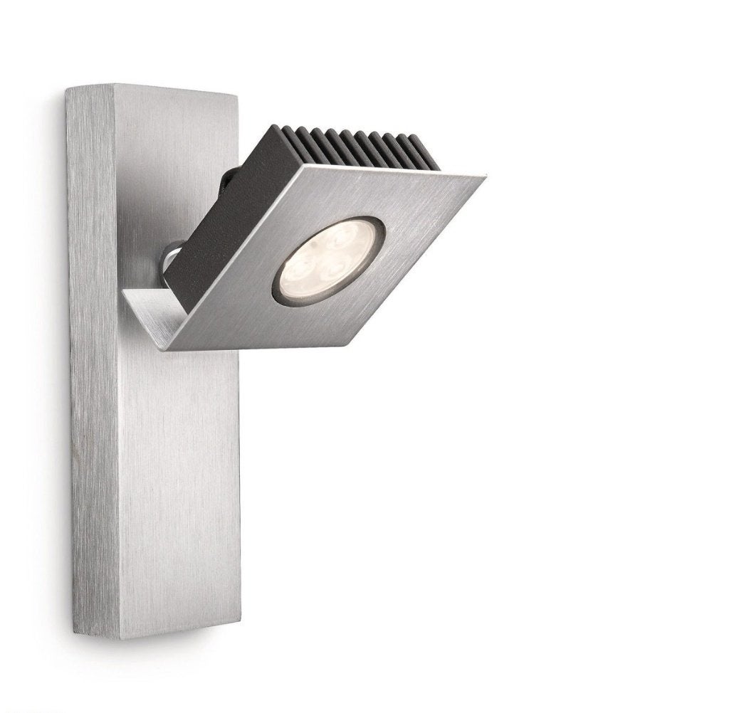 Wandlamp / Wandspot PHILIPS Ledino Metrys Alu 6W -40% OFF!!!, Geschikt voor wandmontage, Nieuw, Ophalen of Verzenden, LED