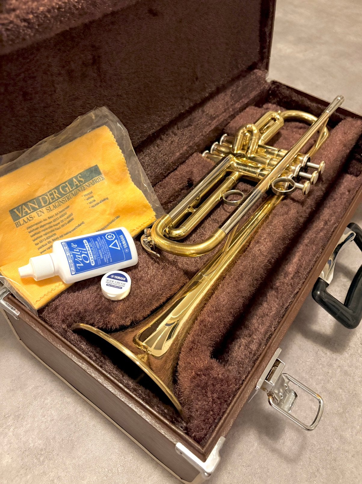 Yamaha trompet 2320, Muziek en Instrumenten, Blaasinstrumenten | Trompetten, Ophalen, Zo goed als nieuw, Overige typen