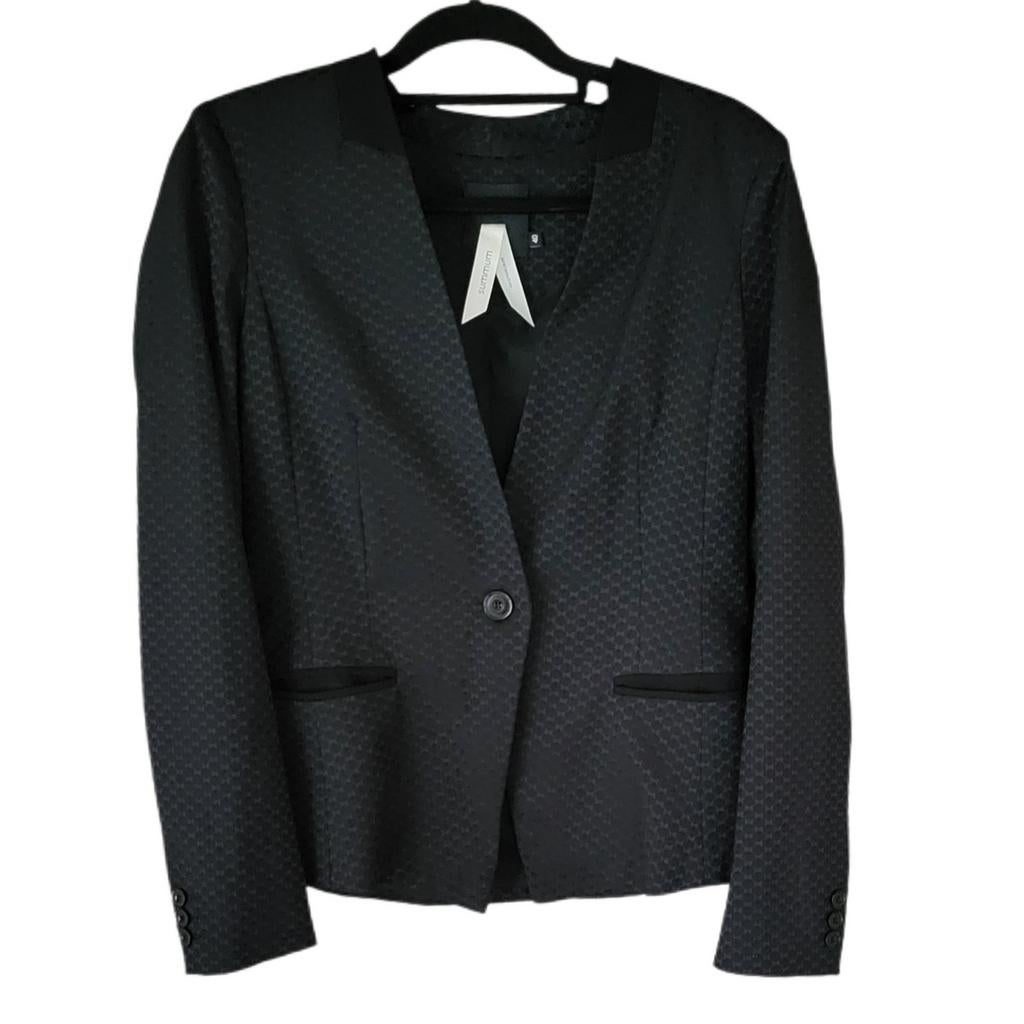 Zgan zwarte blazer van Summum Woman maat 40, Maat 38/40 (M), Summum Woman, Zwart, Ophalen of Verzenden