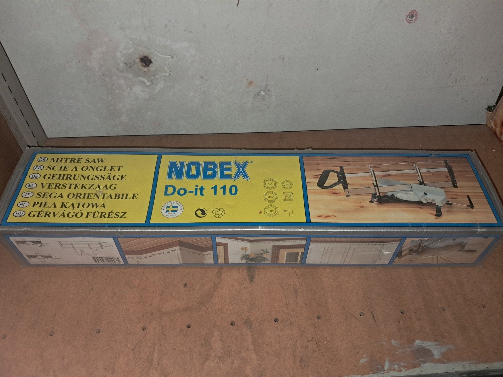 Nobex Do-it 110 Verstekzaag - Nieuw in Oudere Verpakking, Ophalen of Verzenden, Nieuw, Afkortzaag, Nobex