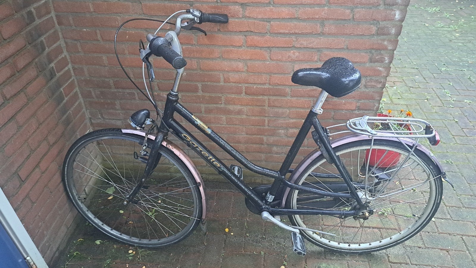 Gazelle Dames Fiets, Ophalen, Velgrem, Handrem, Gazelle