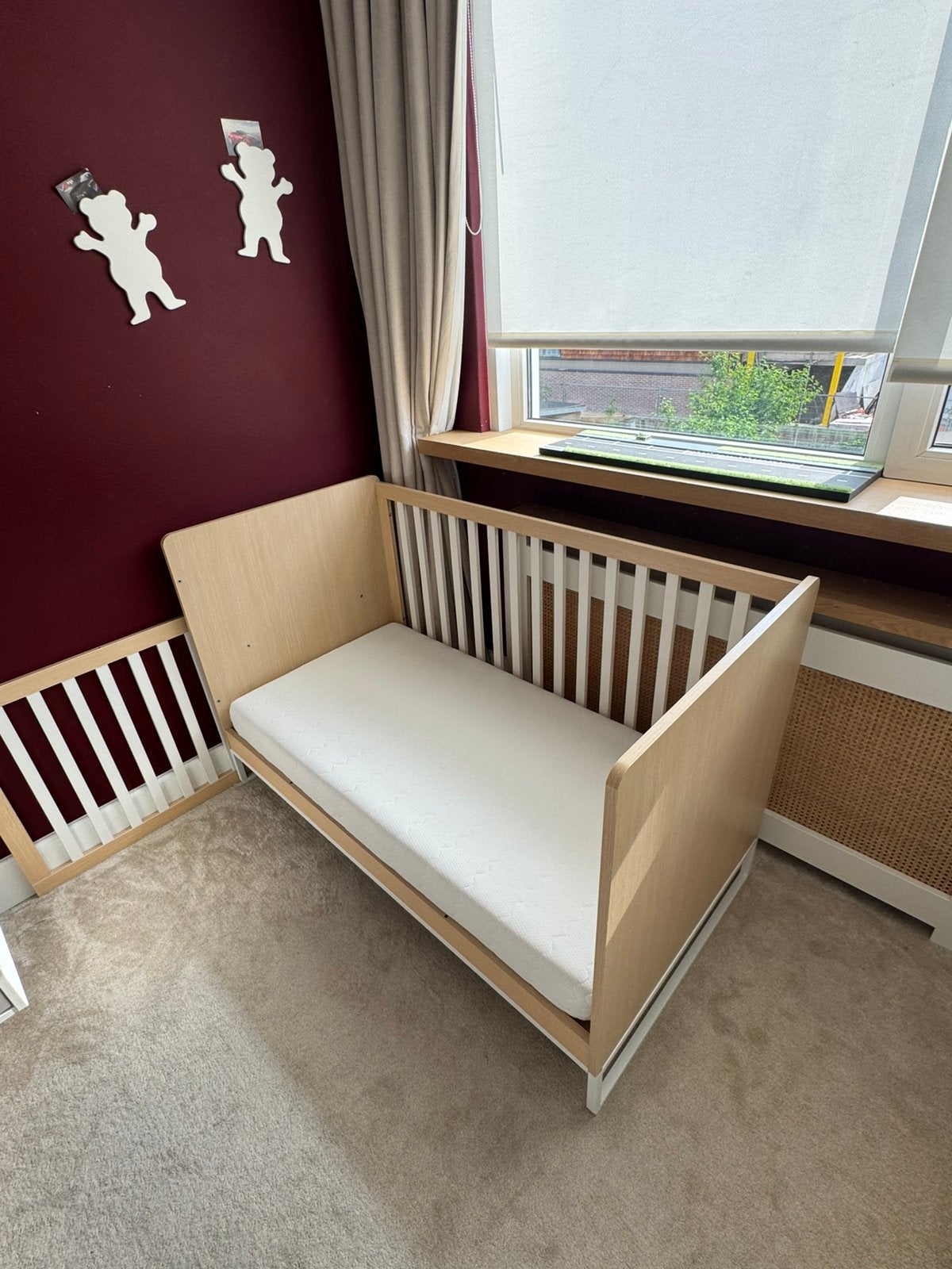 Kinderbed 70 x 140, Ophalen, 70 tot 85 cm, 140 tot 160 cm, Zo goed als nieuw