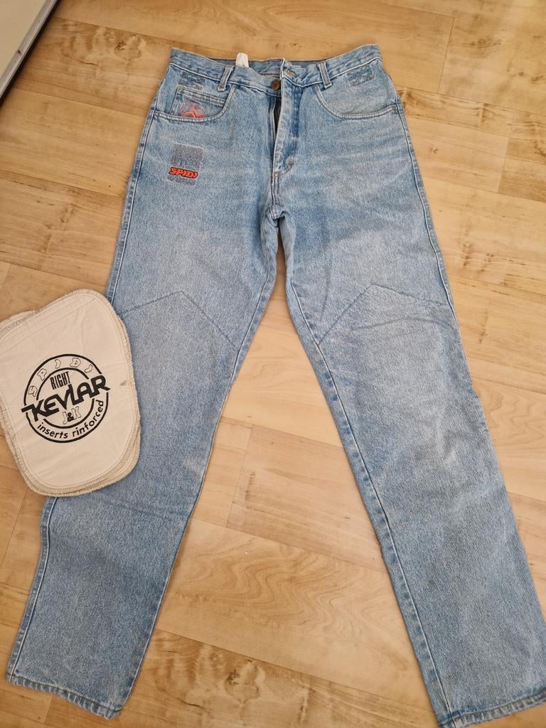 Spidi motor spijkerbroek maat 50 (34) met Kevlar inserts, Motoren, Kleding | Motorkleding, Heren, Ophalen of Verzenden, Broek | textiel